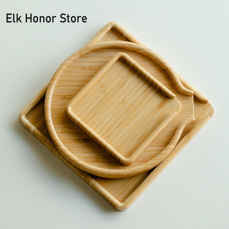 Bonsai Garden For Home - Chinese Bamboo Food Tray Puer Tea