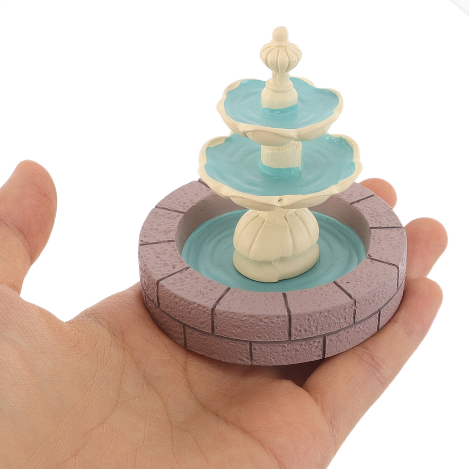 Bonsai Garden Fountain - 2Pcs Mini Resin Fountain Decor Miniature