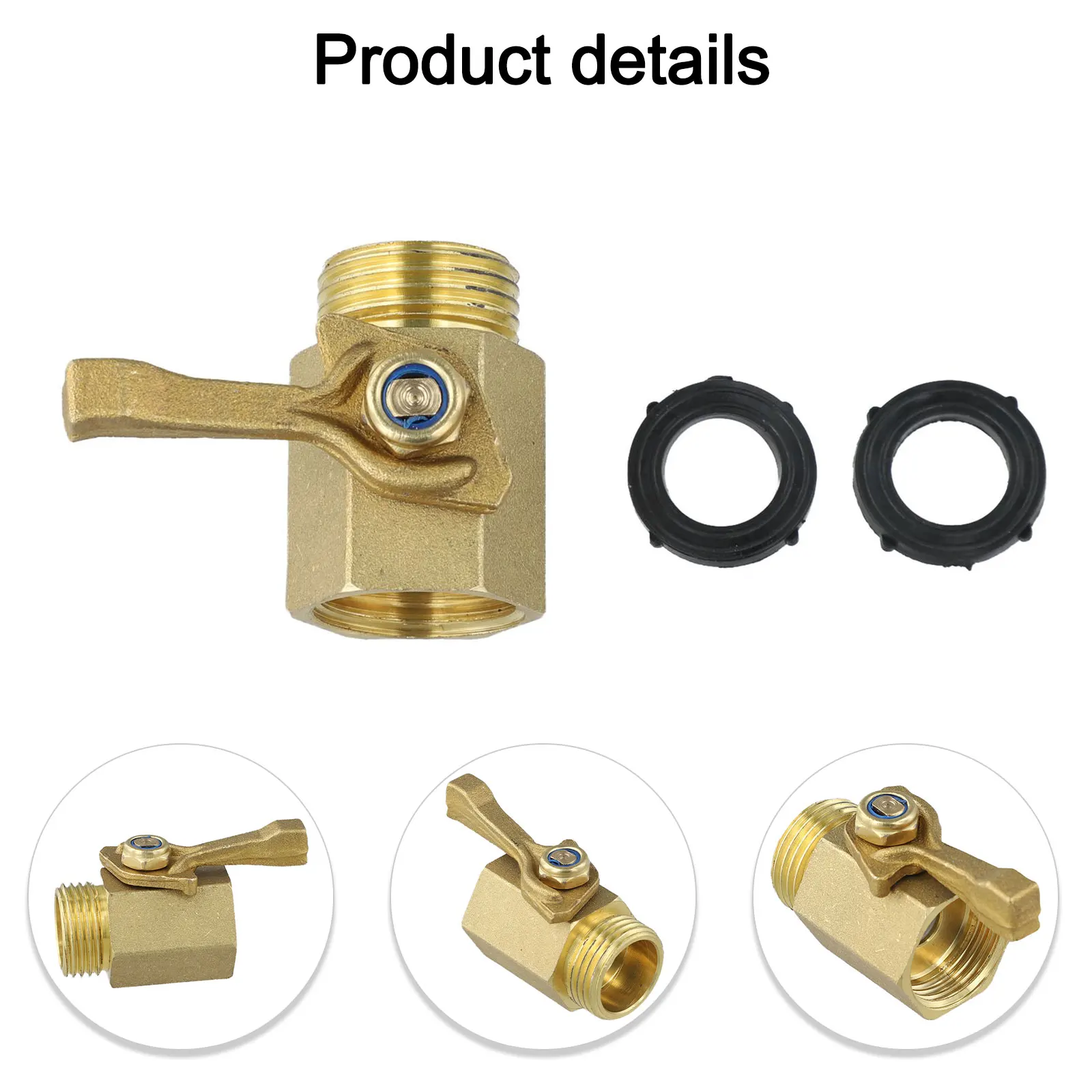 34 Inch Premium Brass Shutoff  - Gardena Hose Comfort review and price