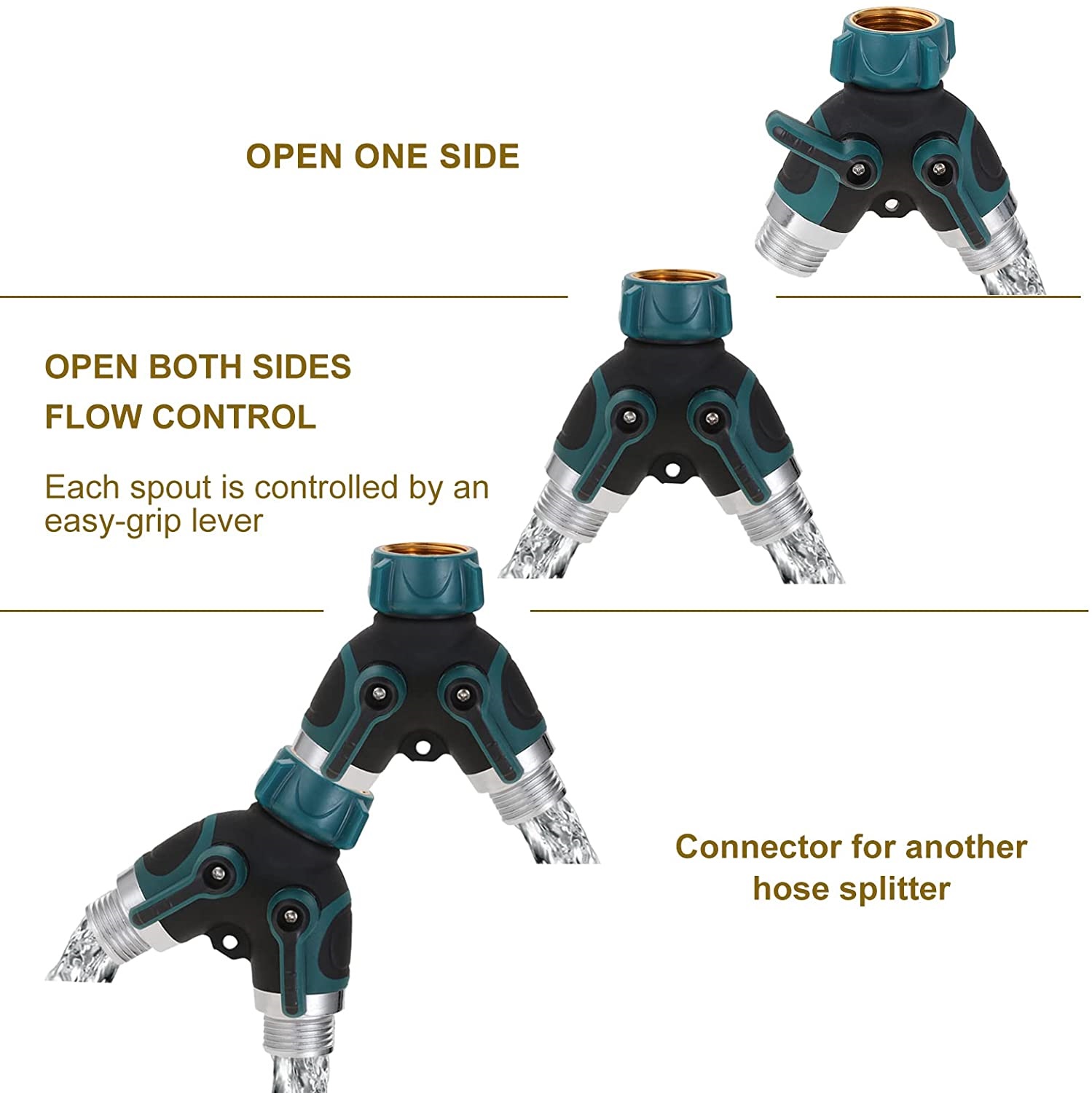 2pcs 2-ways Hose Splitter Y-sh - Gardena Hose Comfort review and price
