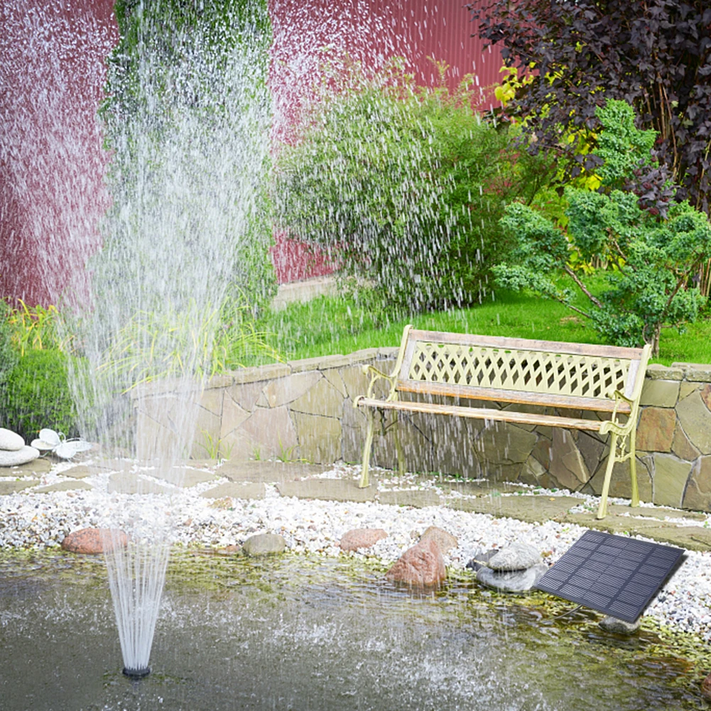 Solar Fountain with 6 Nozzles  - Bonsai Garden Fountain review and price