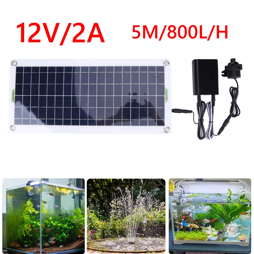 30W 800L/H DC 18V Low Noise Br - Bonsai Garden Fountain review and price