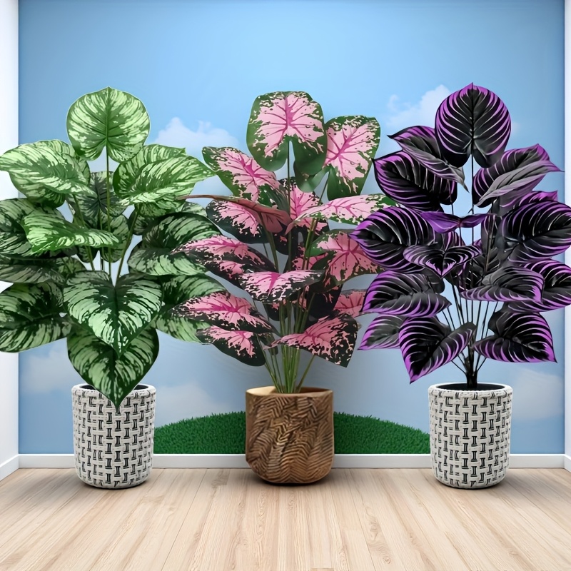 3pcs 60cm  Large Artificial Gr - Bonsai Garden For Home review and price