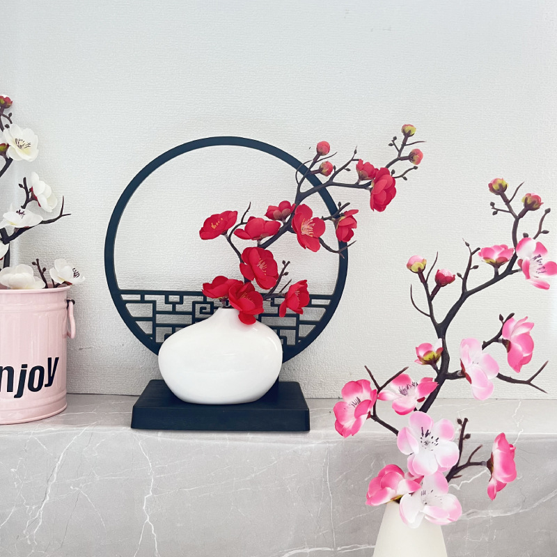 Chinese-style Black Flower Sta - Bonsai Garden Entrance review and price
