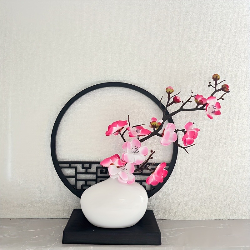Chinese-style Black Flower Sta - Bonsai Garden Entrance review and price