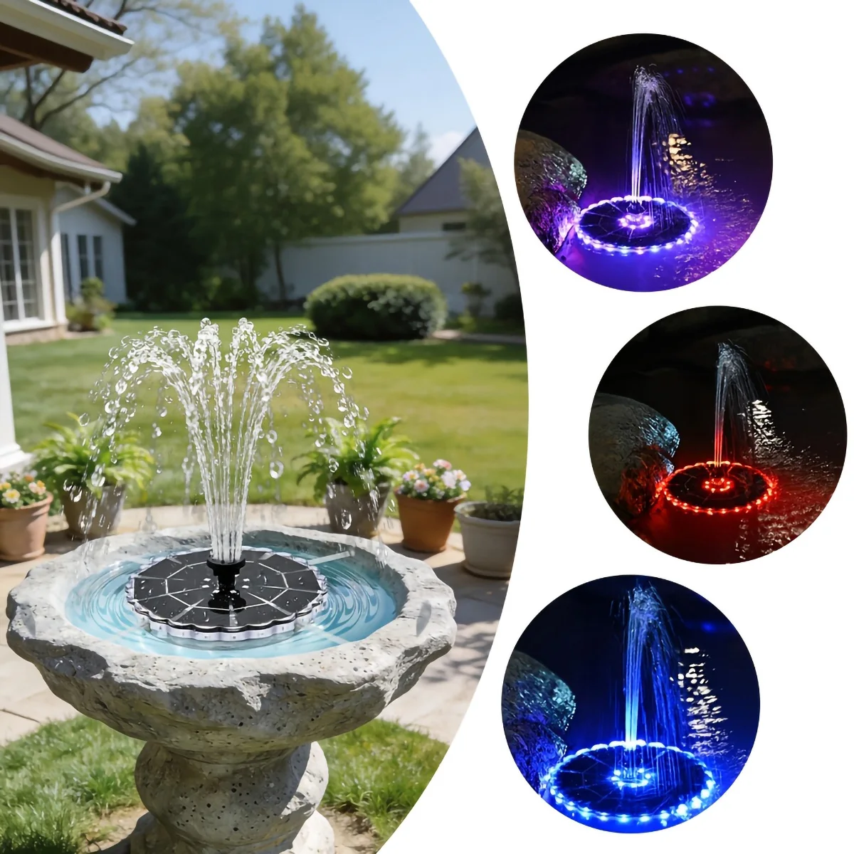 3.5W Outdoor Solar Fountain fo - Bonsai Garden Fountain review and price