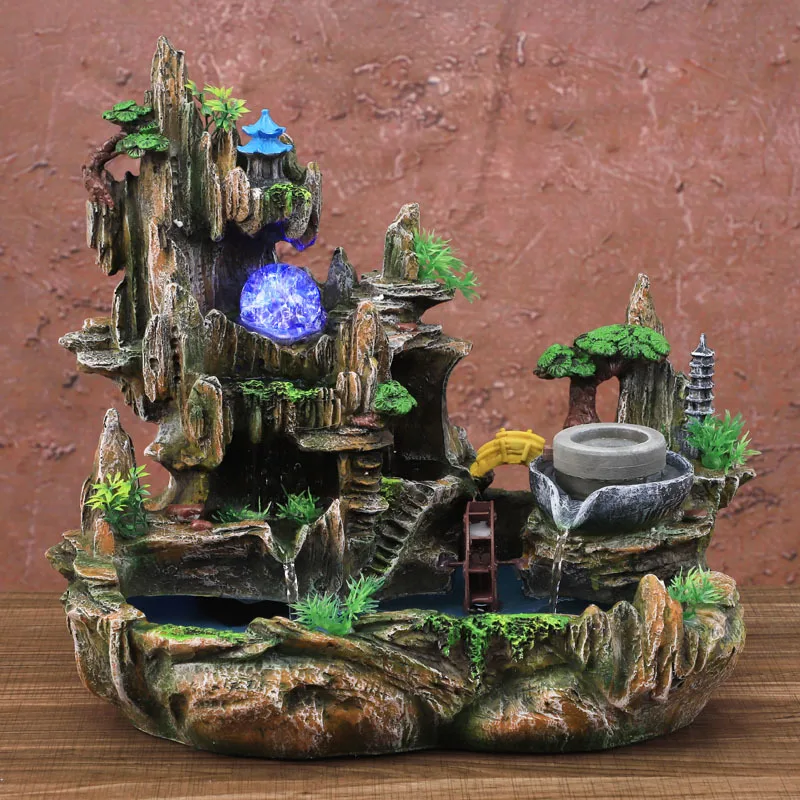 Mountain View Rockery Fountain - Bonsai Garden Fountain review and price