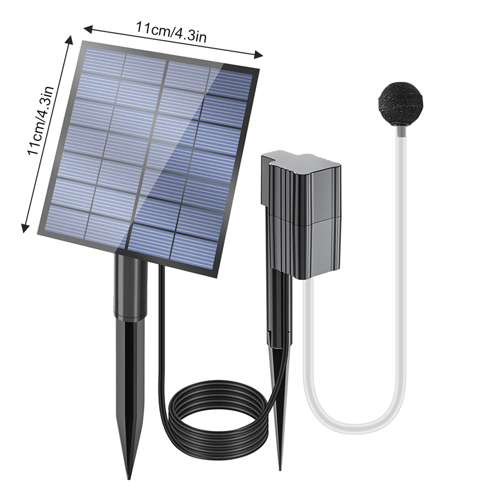 Solar Pond Aerator 2.5W/7V Air - Bonsai Garden Fountain review and price