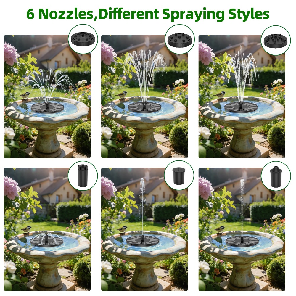New 1.4W Solar Fountain Stable - Bonsai Garden Fountain review and price