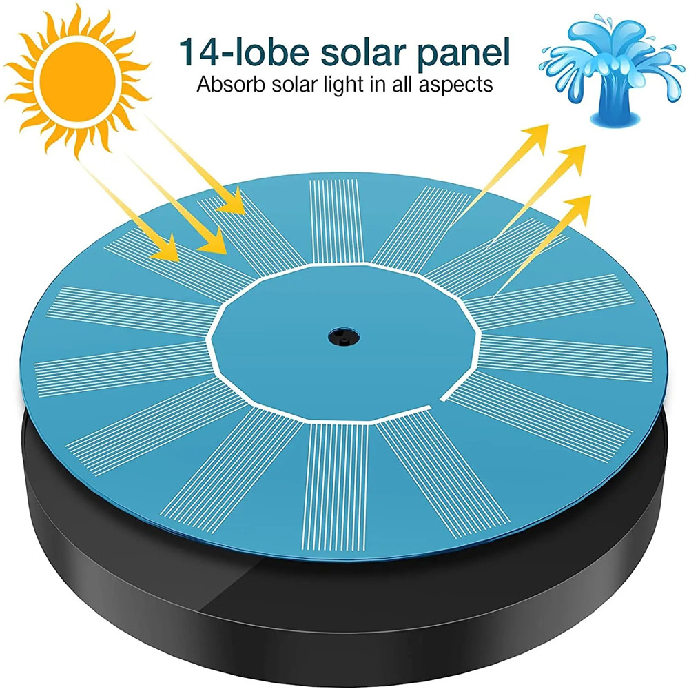 13cm Floating Solar Panel Sola - Bonsai Garden Fountain review and price