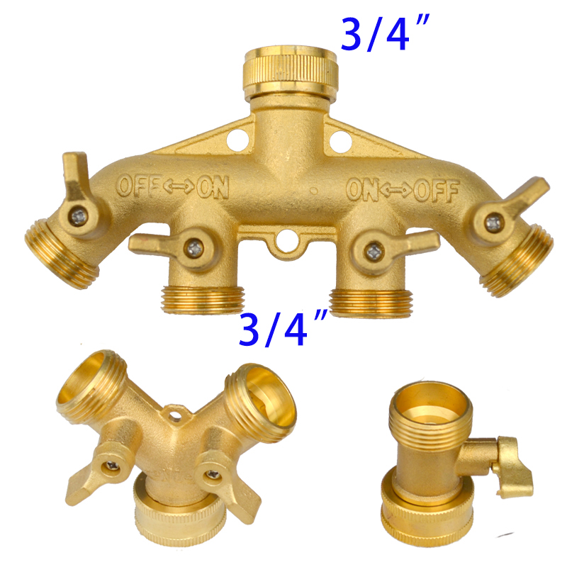 Heavy Duty Brass 1-2-4 way Spl - Gardena Hose Comfort review and price