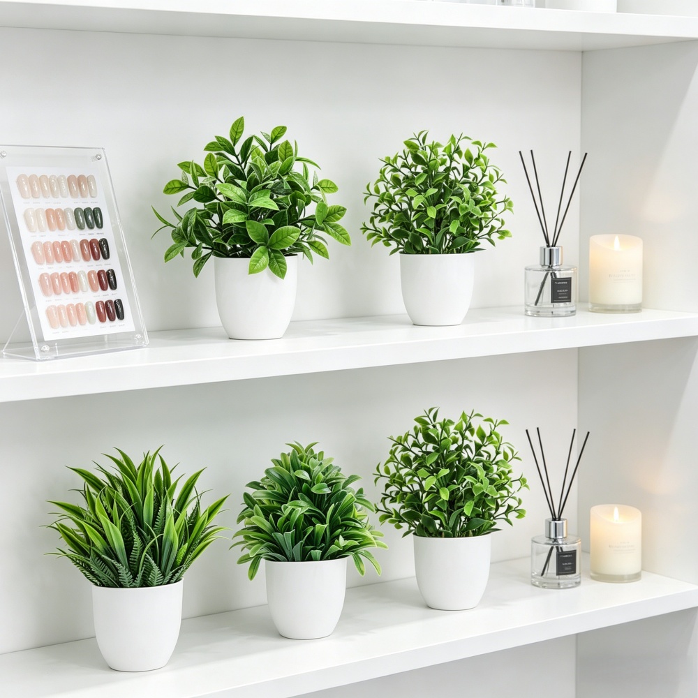 4pcs/set Mini Artificial Plant - Bonsai Garden For Home review and price