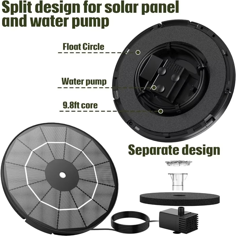 Solar Fountain Pump,DIY Water  - Bonsai Garden Fountain review and price