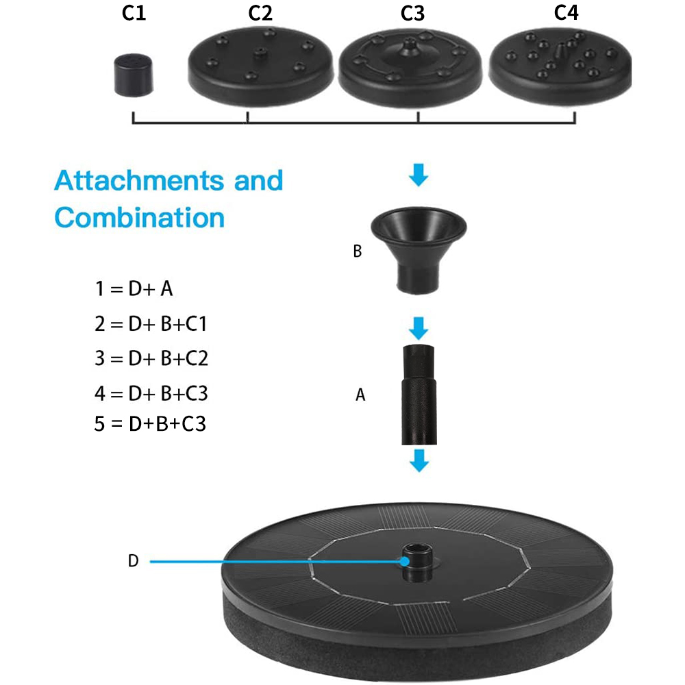 Waterfall Fountain Mini Solar  - Bonsai Garden Fountain review and price