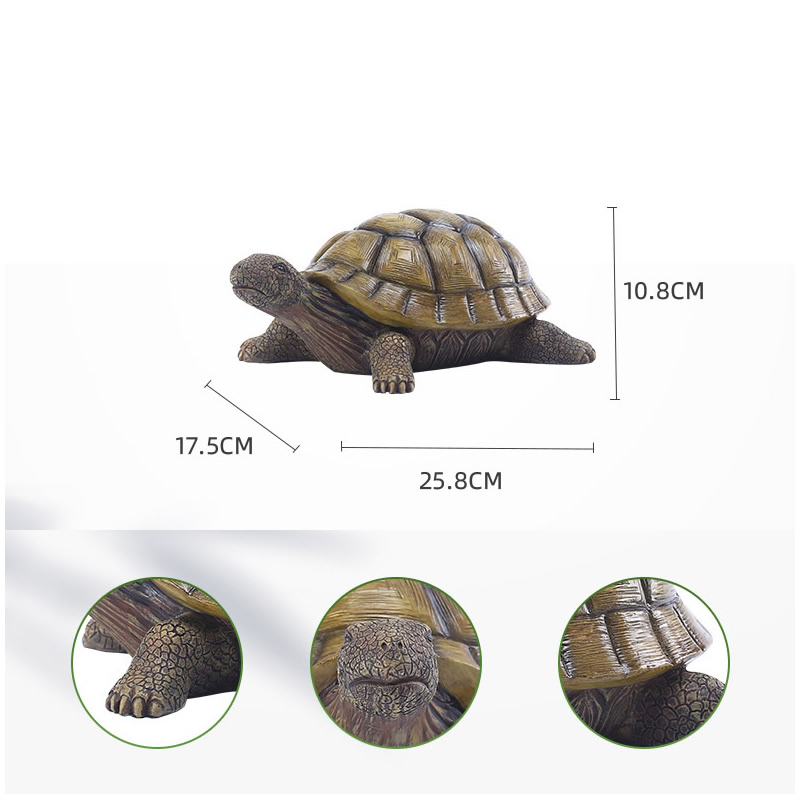 Cute Decorative Turtle Resin T - Bonsai Garden For Home review and price
