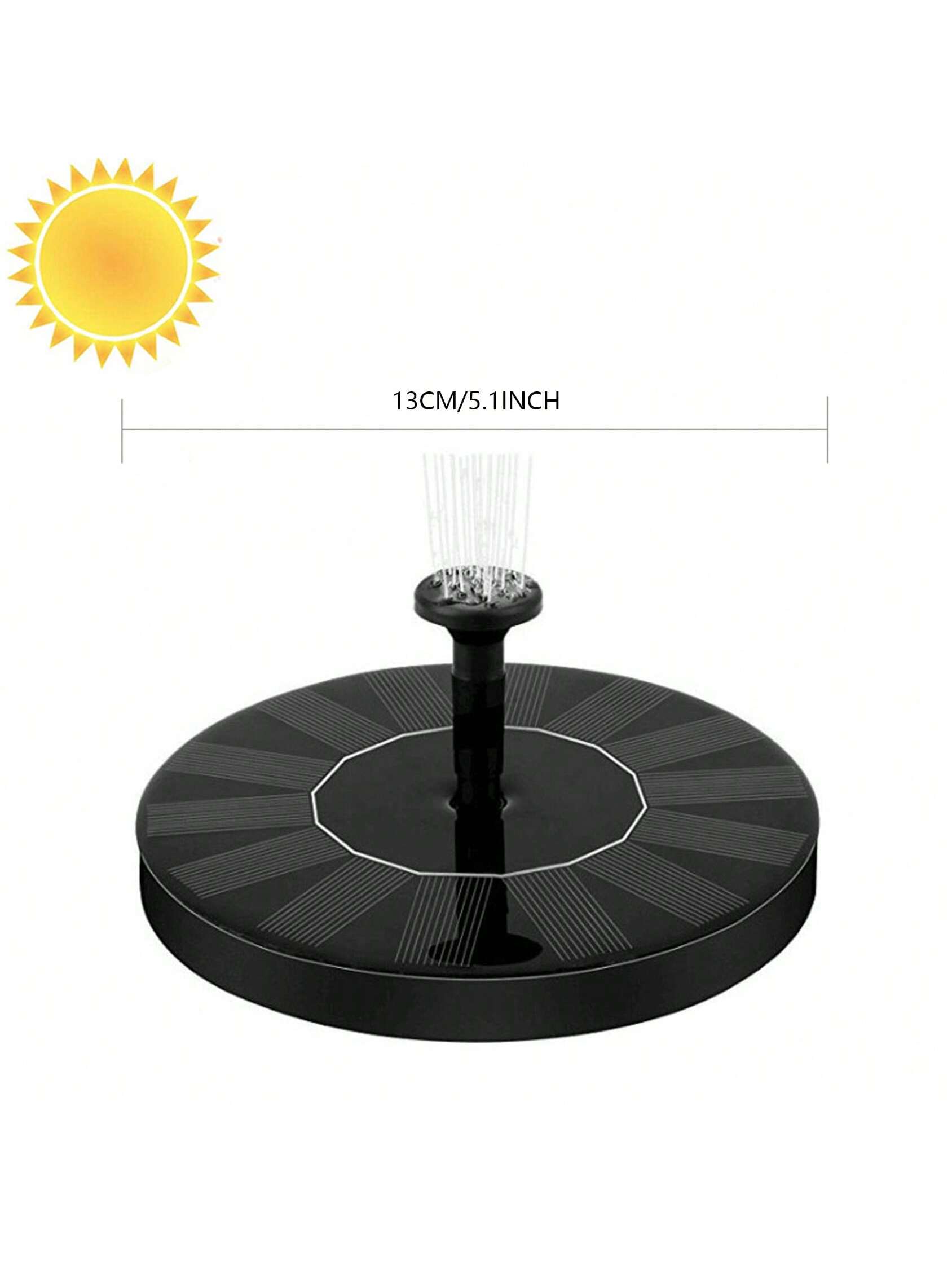 Solar Bird Bath Fountain Pump, - Bonsai Garden Fountain review and price