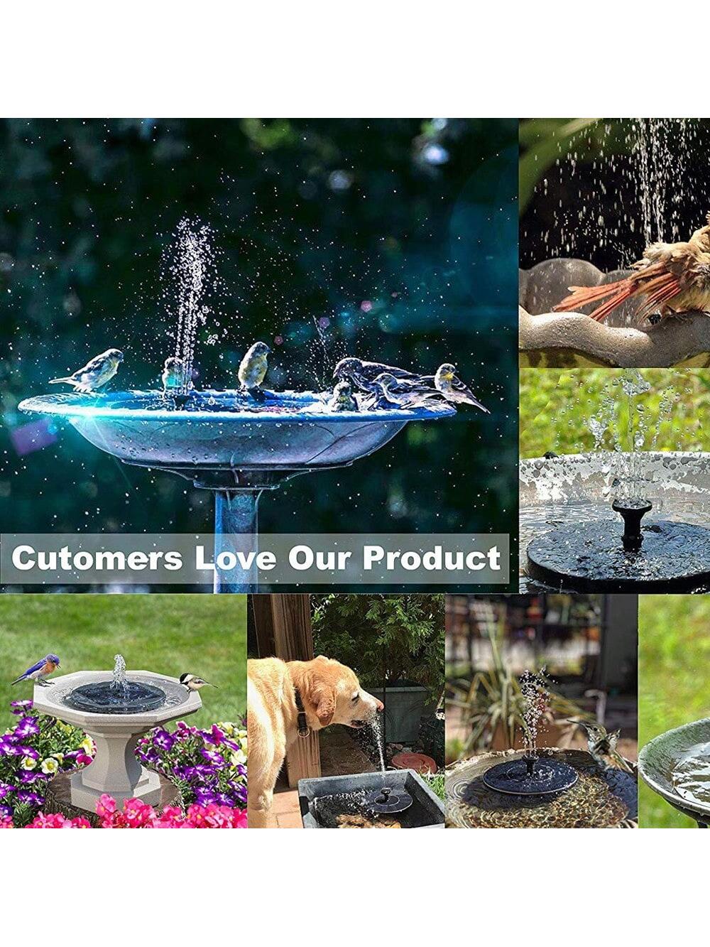 Solar Bird Bath Fountain Pump, - Bonsai Garden Fountain review and price